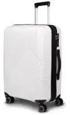 Умный чемодан Impreza, полипропилен, увеличение объема, водонепроницаемый, рифленая поверхность, ребра жесткости
