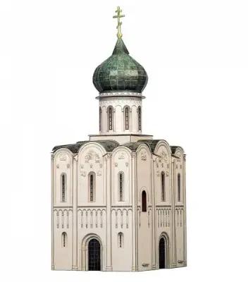 Модель"Церковь Покрова на Нерли" ХII век У315