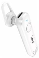 Bluetooth беспроводная моно гарнитура Hoco E63 Diamond White микрофон с наушником, hands free - белый