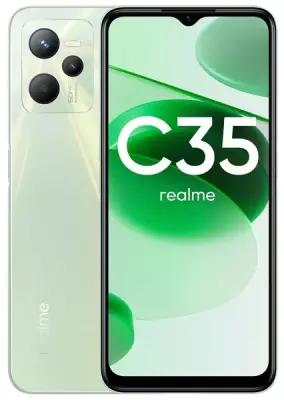 Смартфон realme C35 4/64 ГБ, зеленый